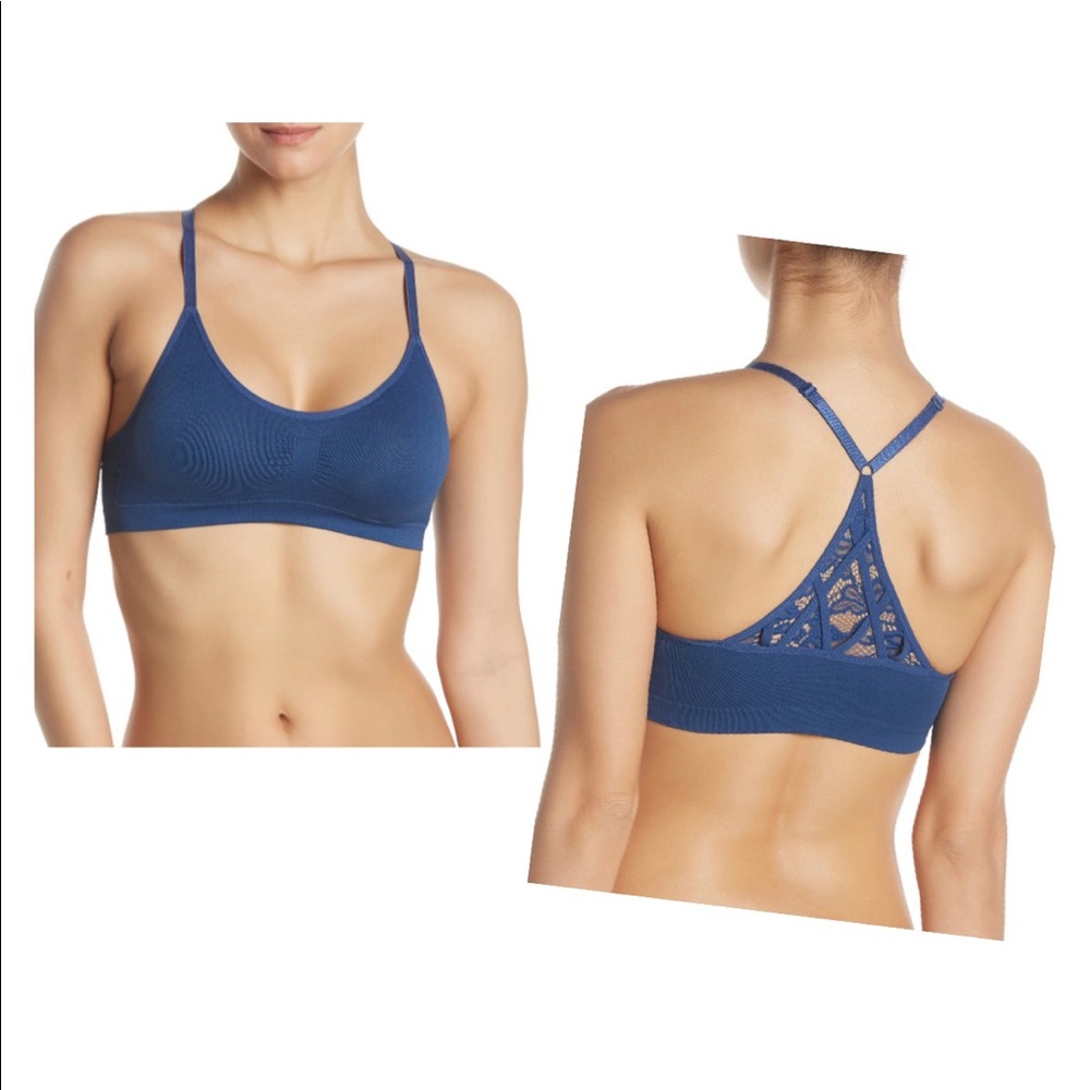 REAL UNDERWEAR
Seamless Lace Racerback Bralette